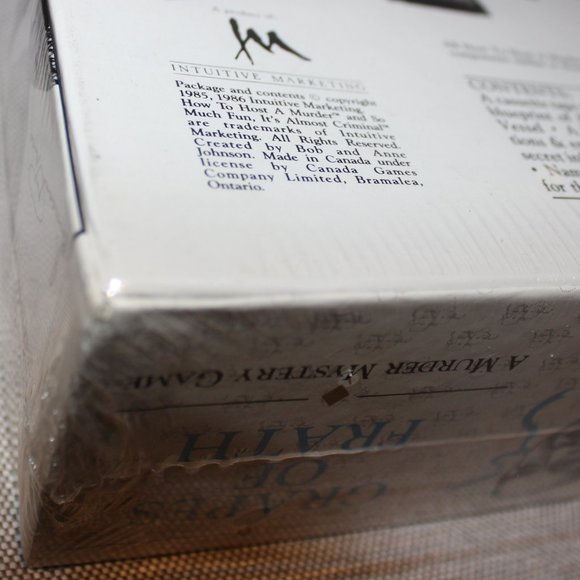 3/$77❤️new How To Host A Murder GRAPES OF FRATH murder mystery party game #69701 - Picture 7 of 8